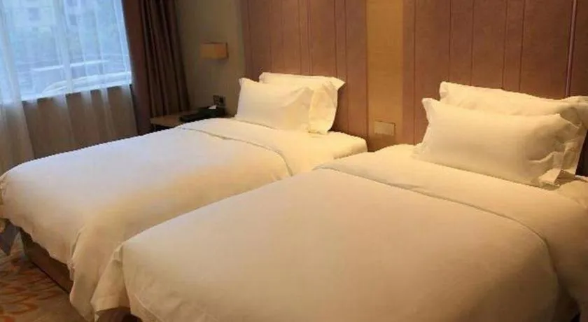 Bed in Lavande Hotel Yantai Train Station Branch