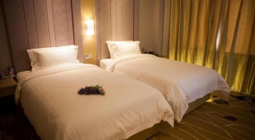 Bed in Lavande Hotel Yantai Train Station Branch