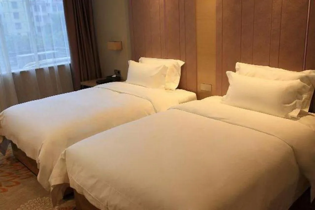 Bed in Lavande Hotel Yantai Train Station Branch