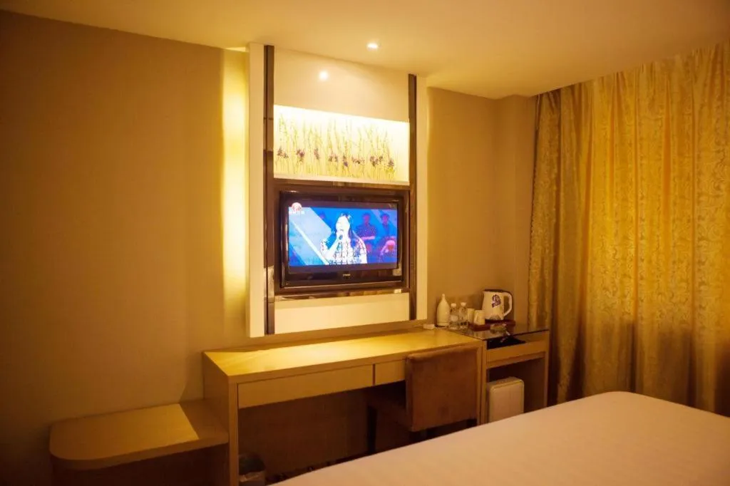 Bed in Lavande Hotel Yantai Train Station Branch