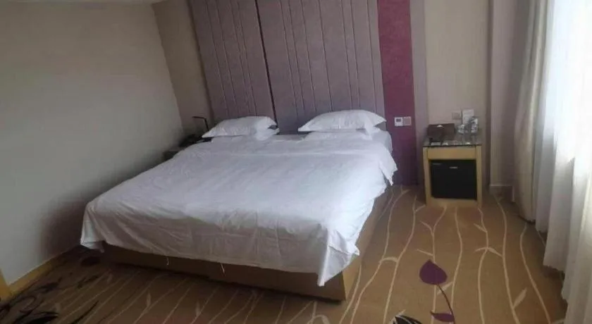 Bed in Lavande Hotel Yantai Train Station Branch
