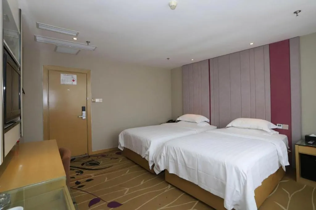 Bed in Lavande Hotel Yantai Train Station Branch