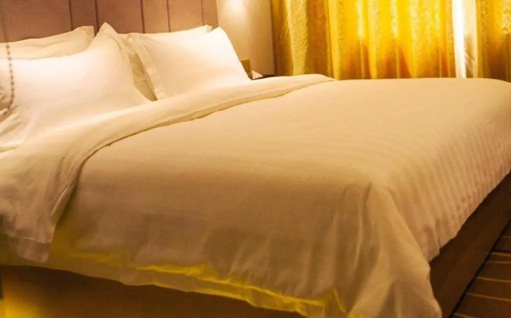 Bed in Lavande Hotel Yantai Train Station Branch