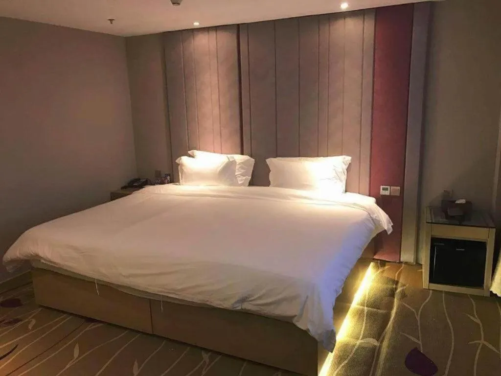 Bed in Lavande Hotel Yantai Train Station Branch