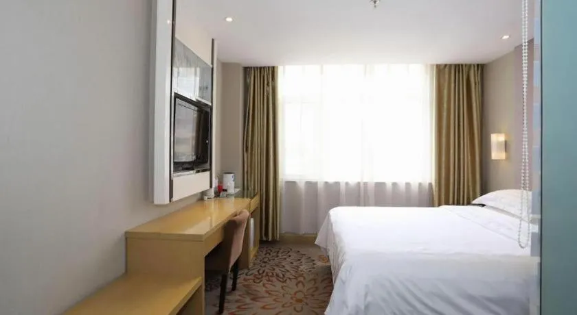 Bed in Lavande Hotel Yantai Train Station Branch