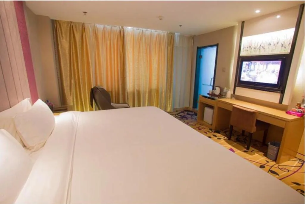 Bed in Lavande Hotel Yantai Train Station Branch