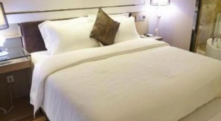 Bed in Lavande Hotel Yantai Train Station Branch