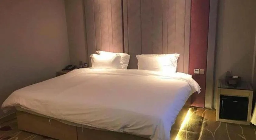 Bed in Lavande Hotel Yantai Train Station Branch