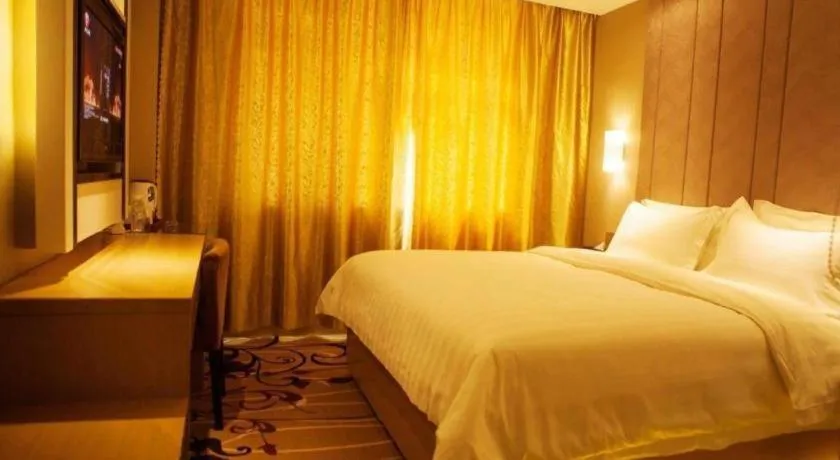 Bed in Lavande Hotel Yantai Train Station Branch