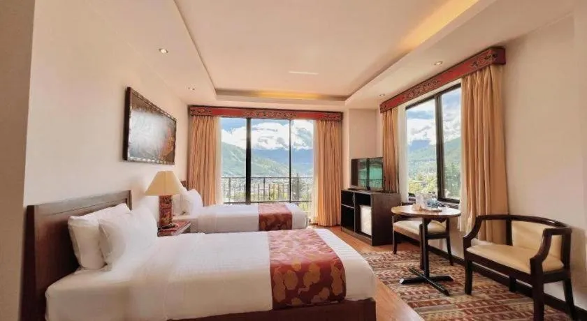 Bed in Khang Residency Thimphu