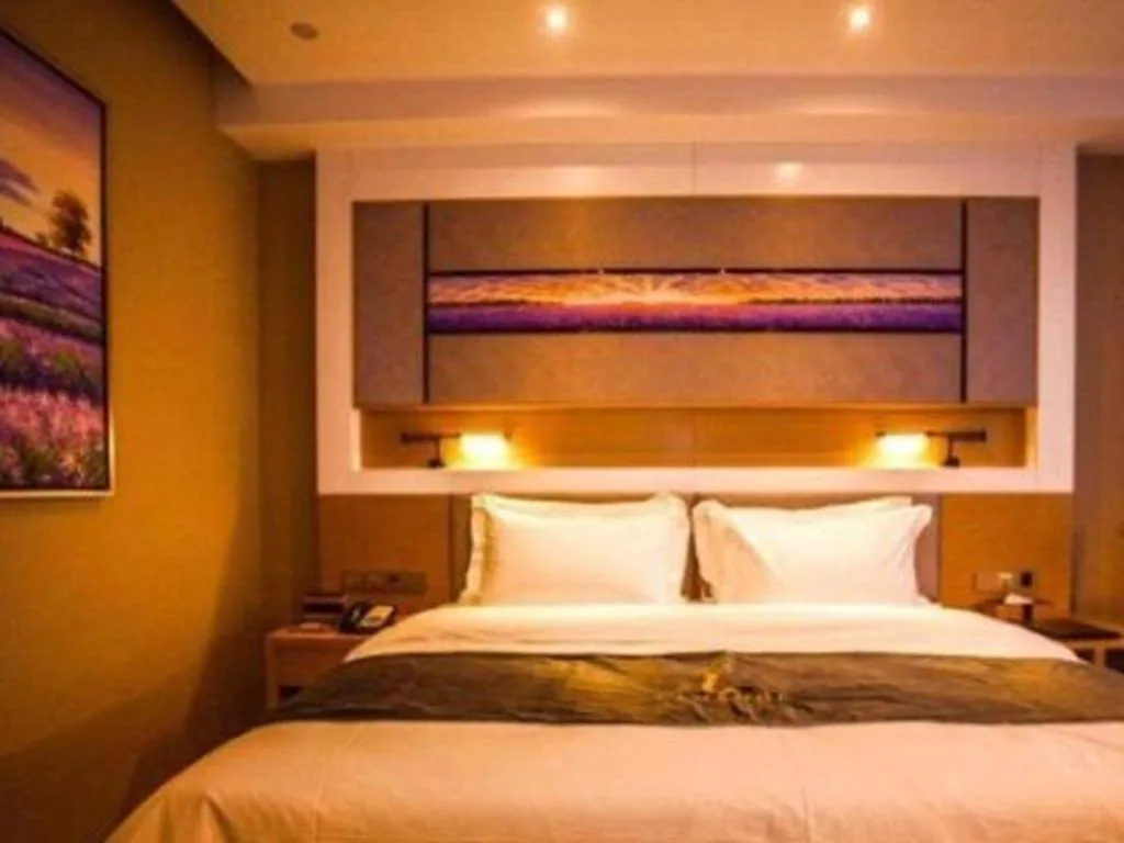 Bed in Lavande Hotel Shijiazhuang Museum Branch