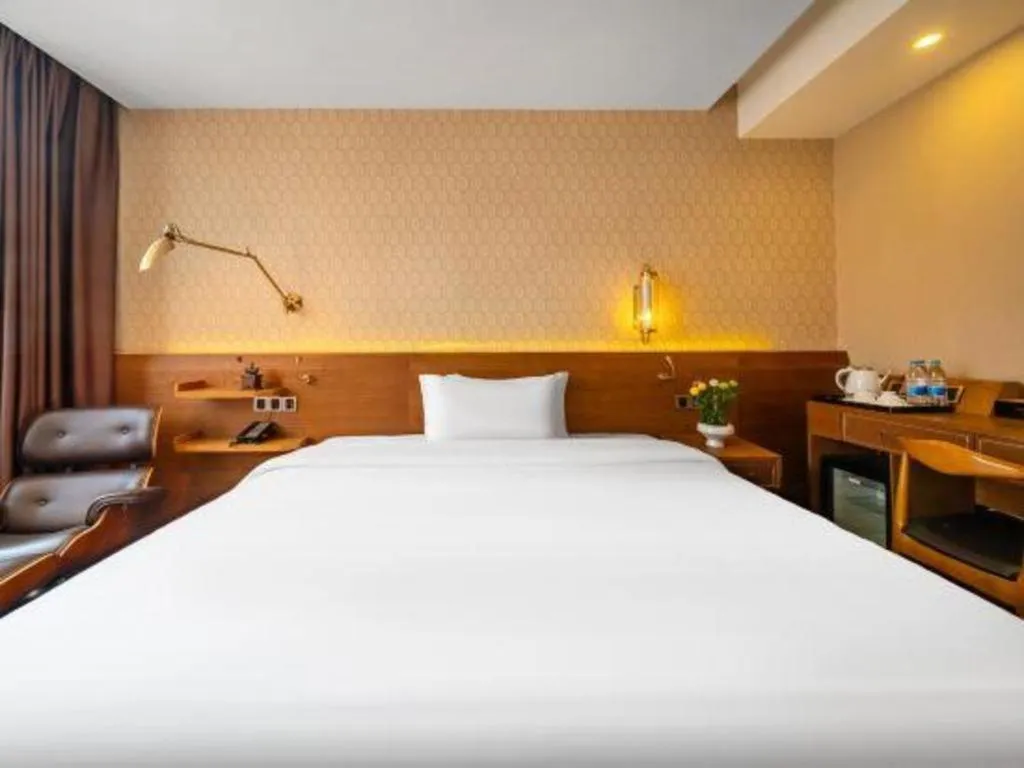 Bed in James Joyce Coffetel Wuxi Taihu Square Subway Station Branch