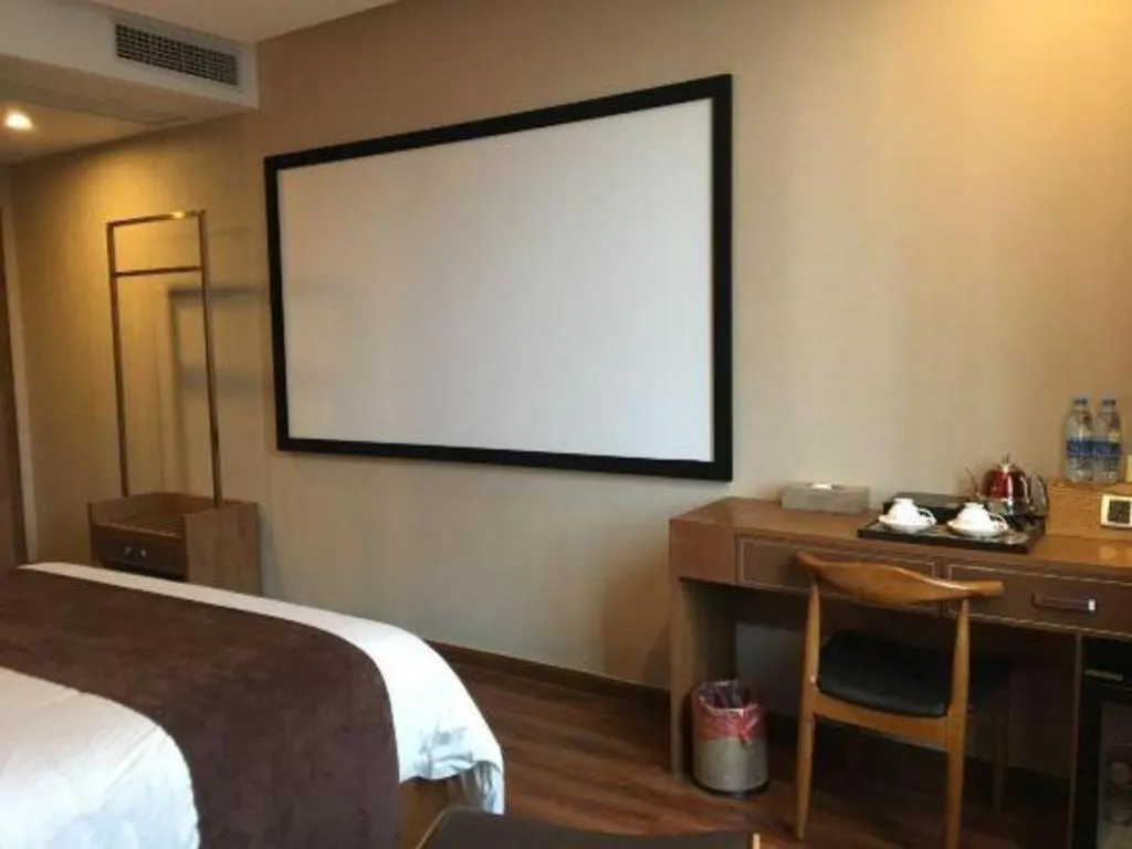 Bed in James Joyce Coffetel Wuxi Taihu Square Subway Station Branch