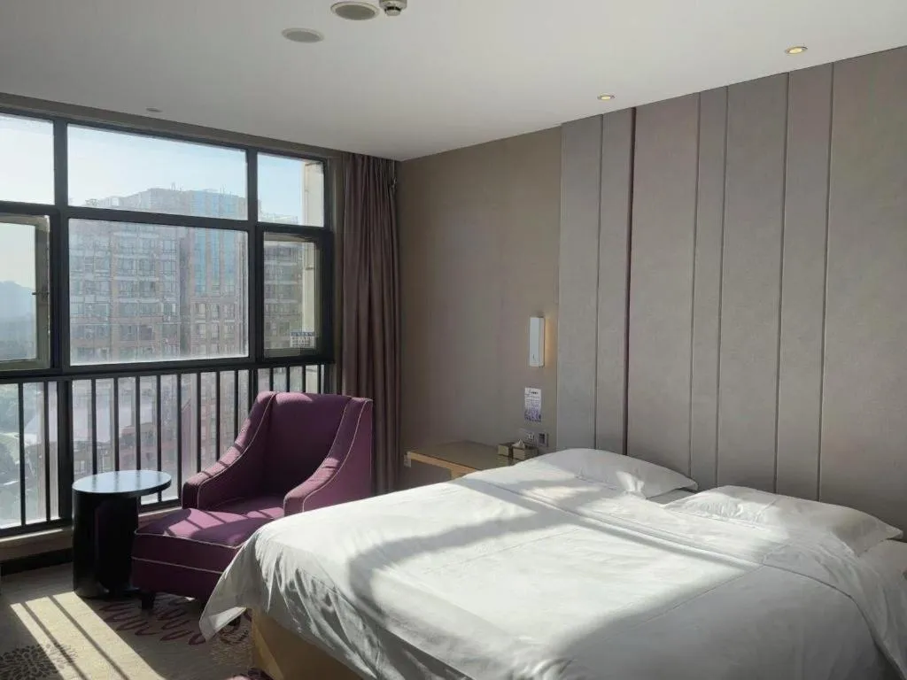 Bed in Lavande Hotel Yichang Railway East Station Branch