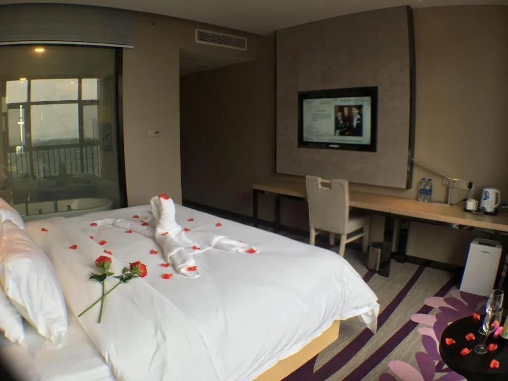 Bed in Lavande Hotel Yichang Railway East Station Branch