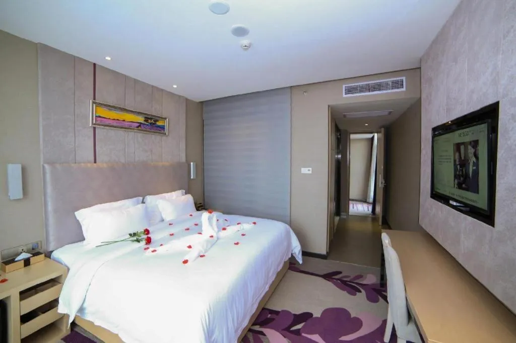 Bed in Lavande Hotel Yichang Railway East Station Branch