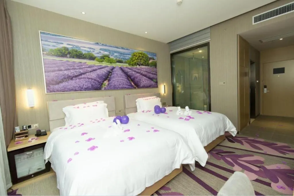 Bed in Lavande Hotel Yichang Railway East Station Branch