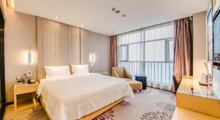 Bed in Lavande Hotel Yichang Railway East Station Branch