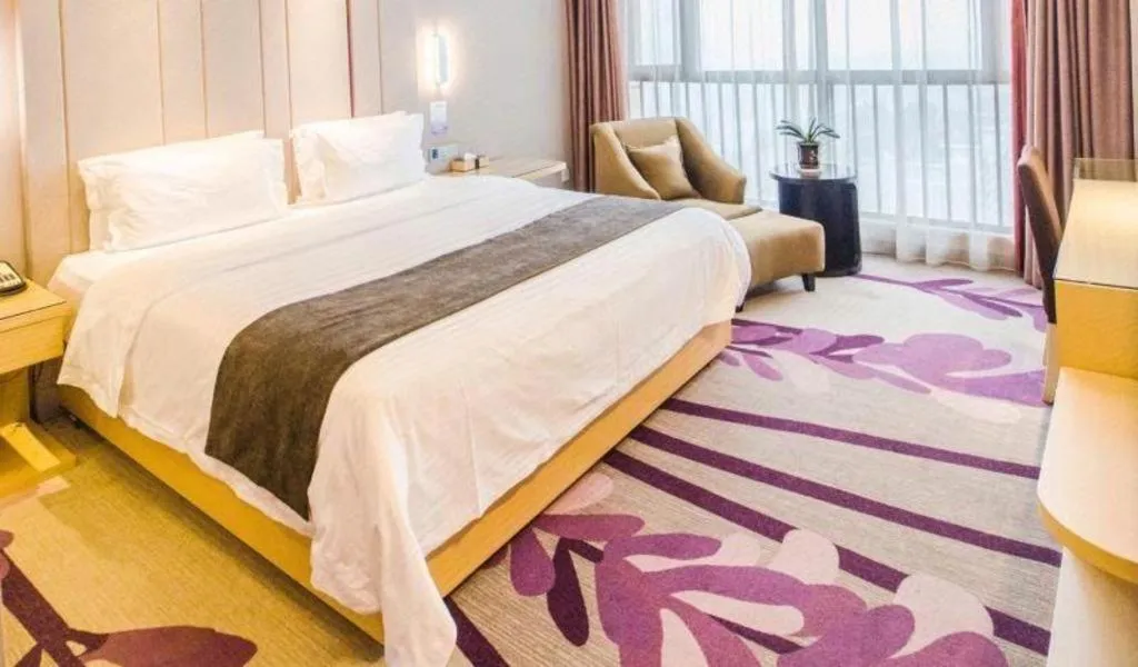 Bed in Lavande Hotel Yichang Railway East Station Branch