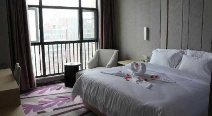 Bed in Lavande Hotel Yichang Railway East Station Branch