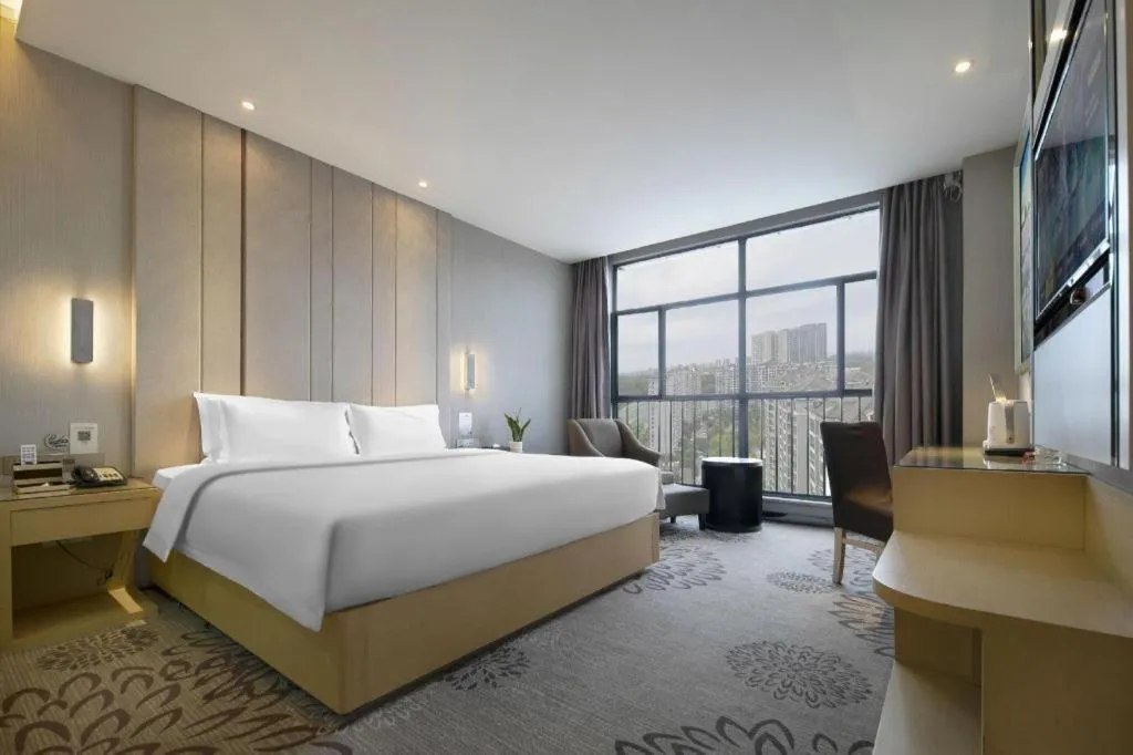 Bed in Lavande Hotel Yichang Railway East Station Branch