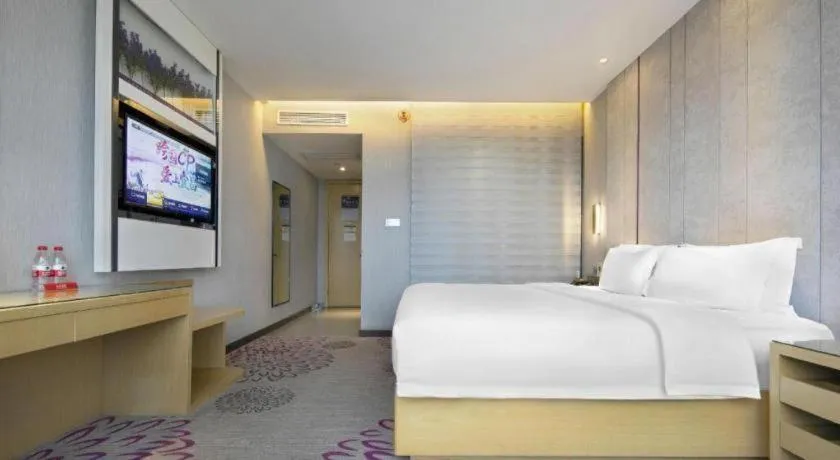 Bed in Lavande Hotel Yichang Railway East Station Branch