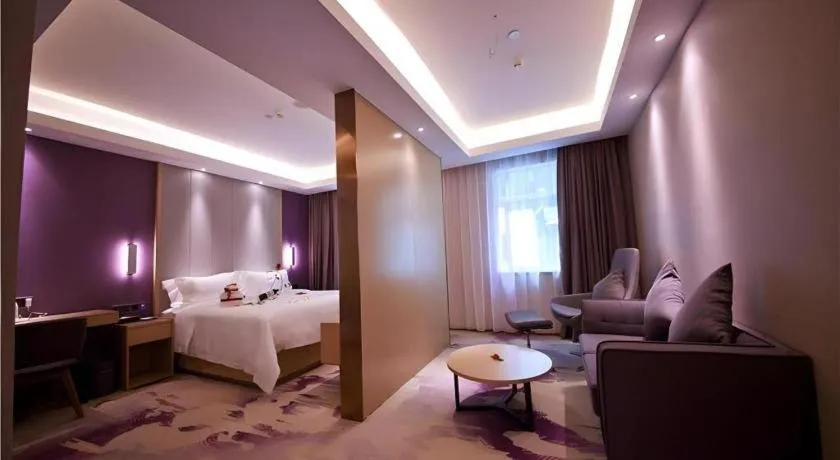 Bed in Lavande Hotel Yichang Railway East Station Branch