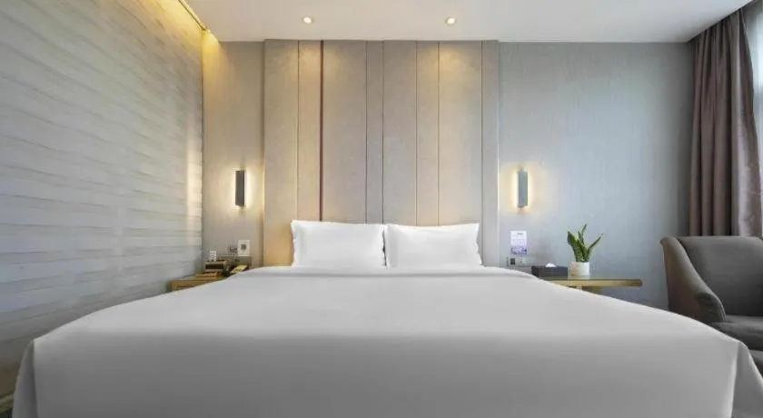 Bed in Lavande Hotel Yichang Railway East Station Branch