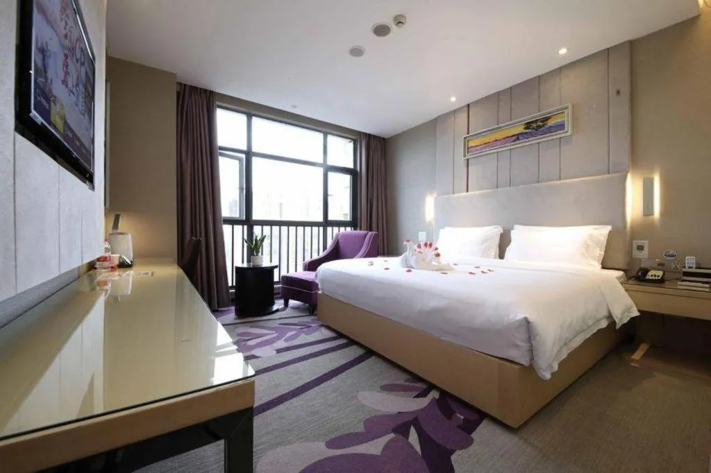 Bed in Lavande Hotel Yichang Railway East Station Branch