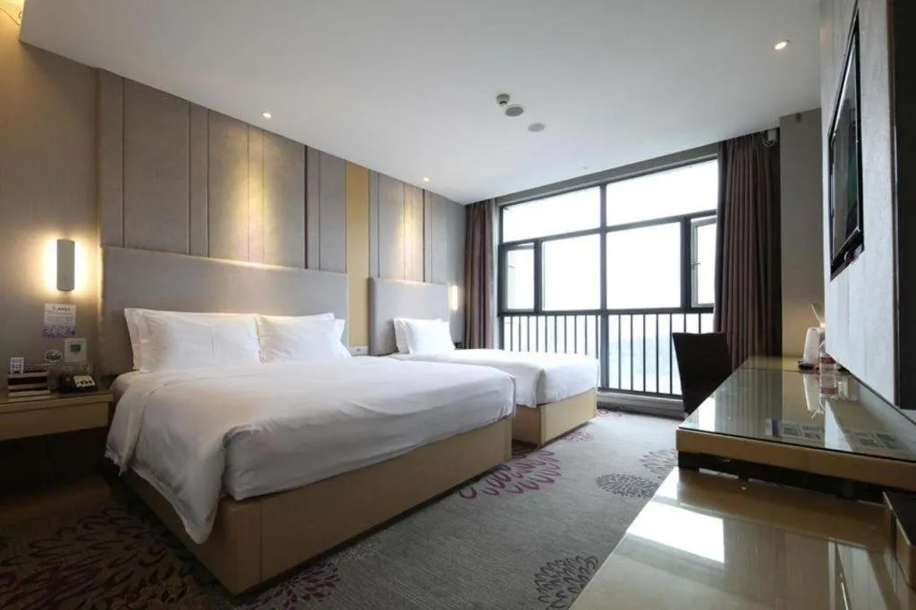 Bed in Lavande Hotel Yichang Railway East Station Branch