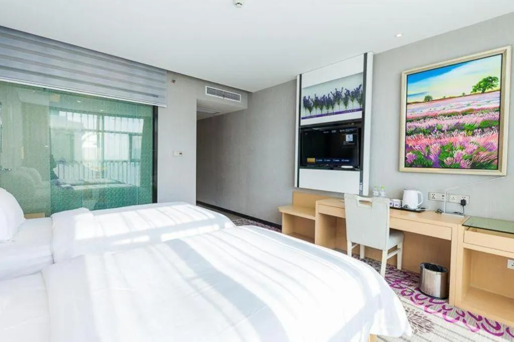Bed in Lavande Hotel Yichang Railway East Station Branch