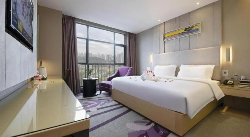 Bed in Lavande Hotel Yichang Railway East Station Branch
