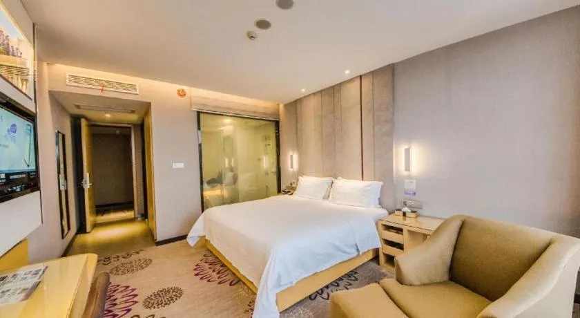 Bed in Lavande Hotel Yichang Railway East Station Branch