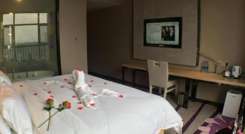 Bed in Lavande Hotel Yichang Railway East Station Branch