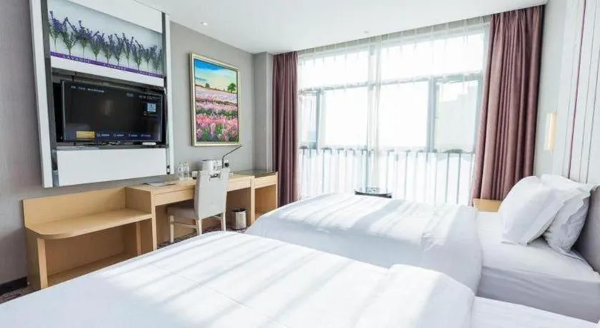 Bed in Lavande Hotel Yichang Railway East Station Branch