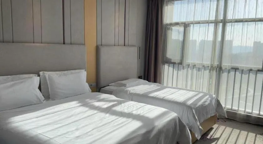 Bed in Lavande Hotel Yichang Railway East Station Branch