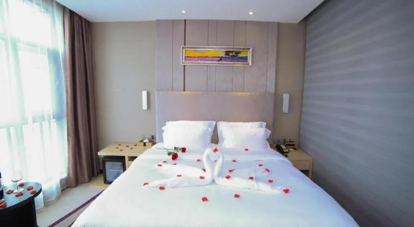 Bed in Lavande Hotel Yichang Railway East Station Branch