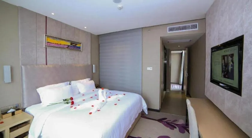 Bed in Lavande Hotel Yichang Railway East Station Branch