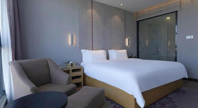 Bed in Lavande Hotel Yichang Railway East Station Branch