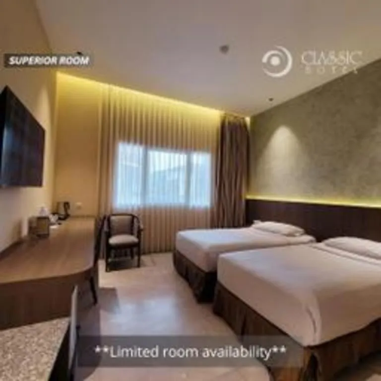 Bed in Classic Hotel