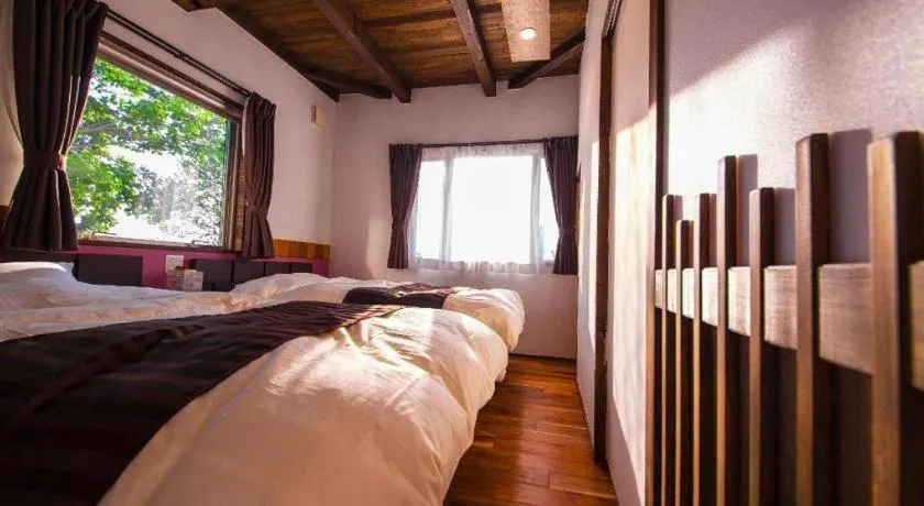 Bed in Yufuin Tsukahara Villa ERINA
