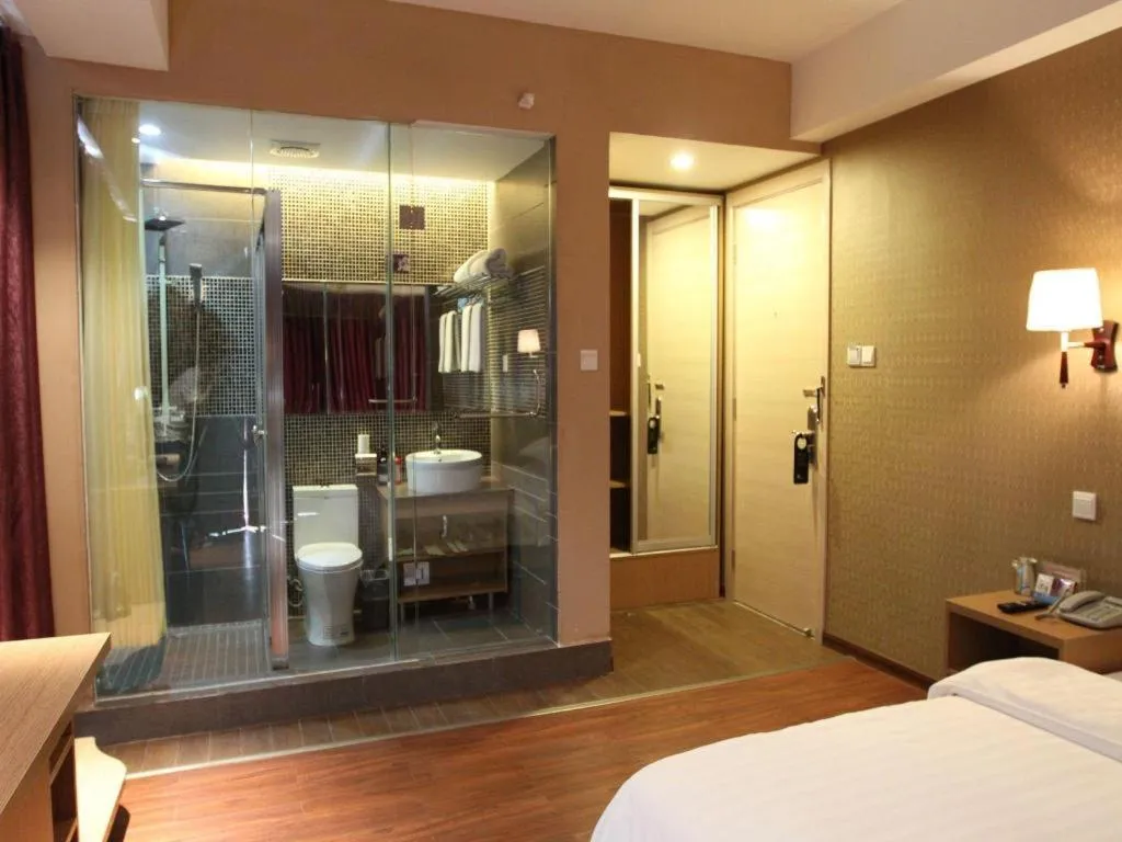 Bed in Pankun Business Hotel