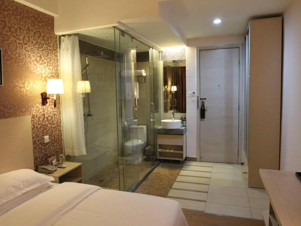 Bed in Pankun Business Hotel