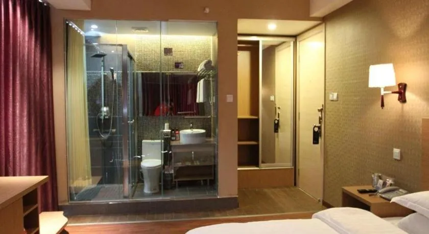 Bed in Pankun Business Hotel