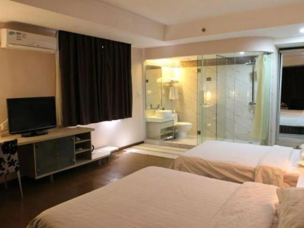 Bed in Pankun Business Hotel