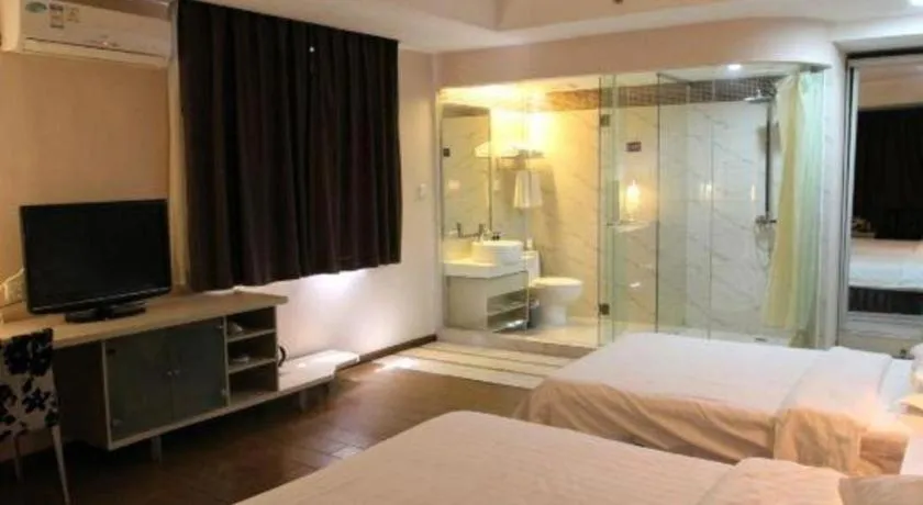 Bed in Pankun Business Hotel