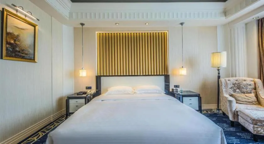 Bed in Tongxiang Inspirock Hotel