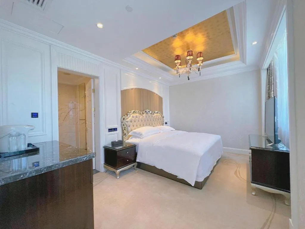 Bed in Tongxiang Inspirock Hotel