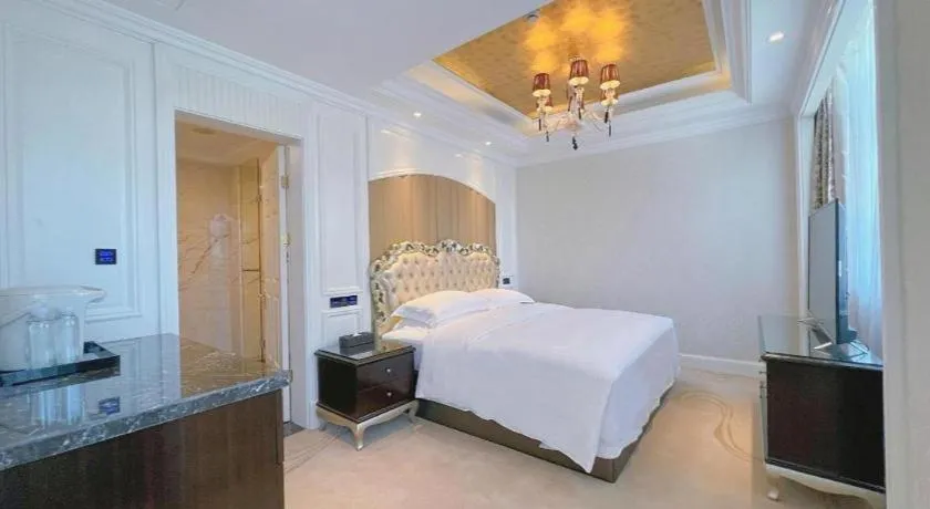 Bed in Tongxiang Inspirock Hotel