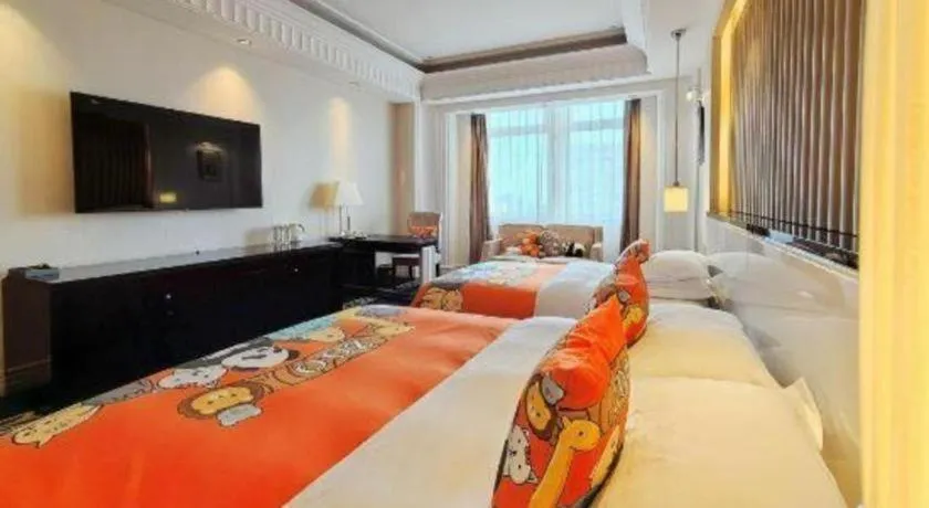Bed in Tongxiang Inspirock Hotel